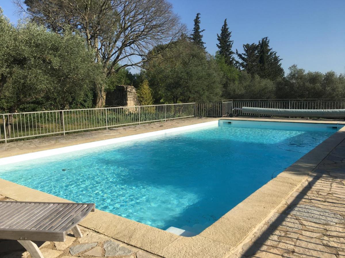 Les Olivettes Le Mazet Bed & Breakfast Uzès Exterior foto