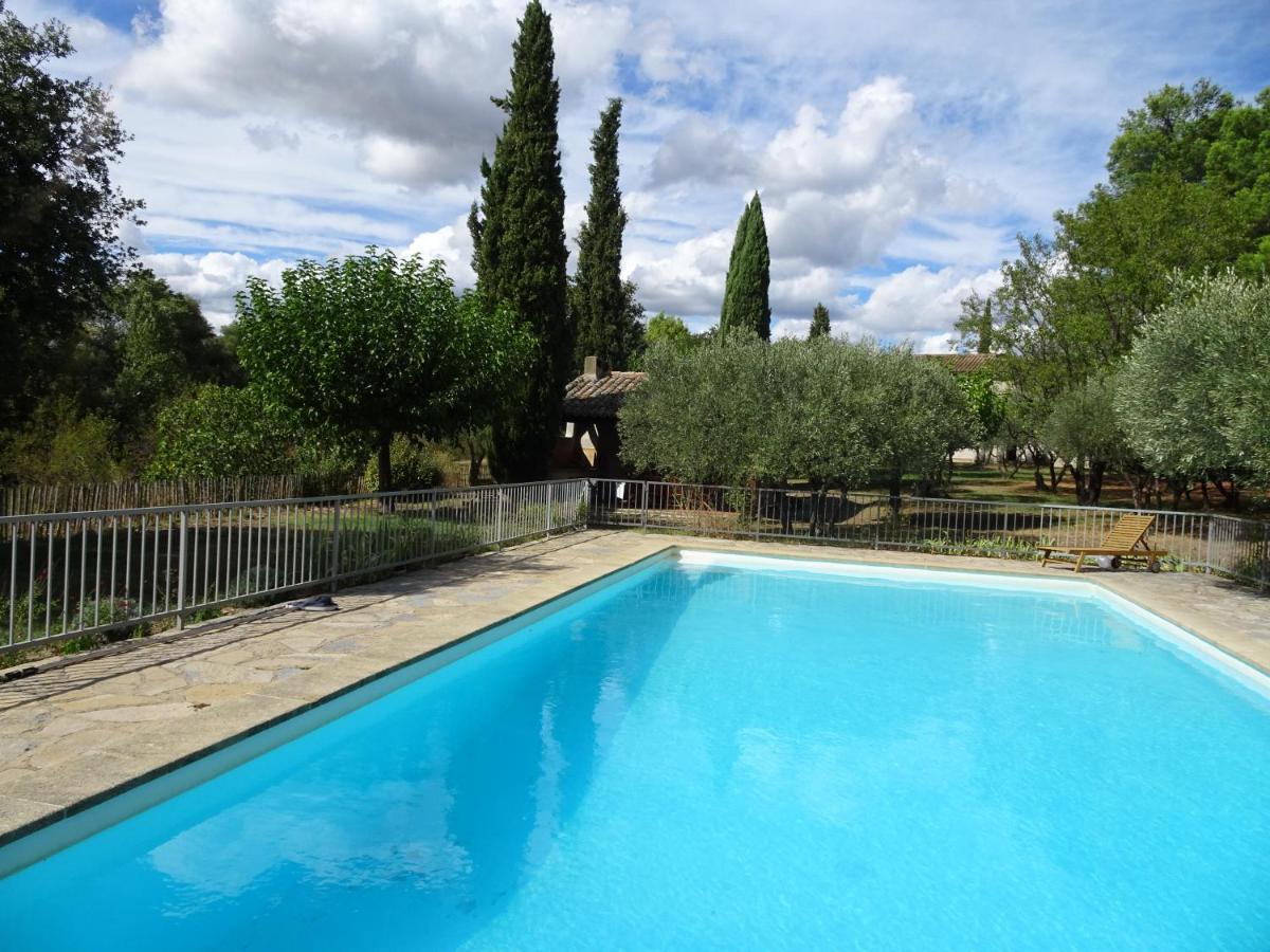 Les Olivettes Le Mazet Bed & Breakfast Uzès Exterior foto