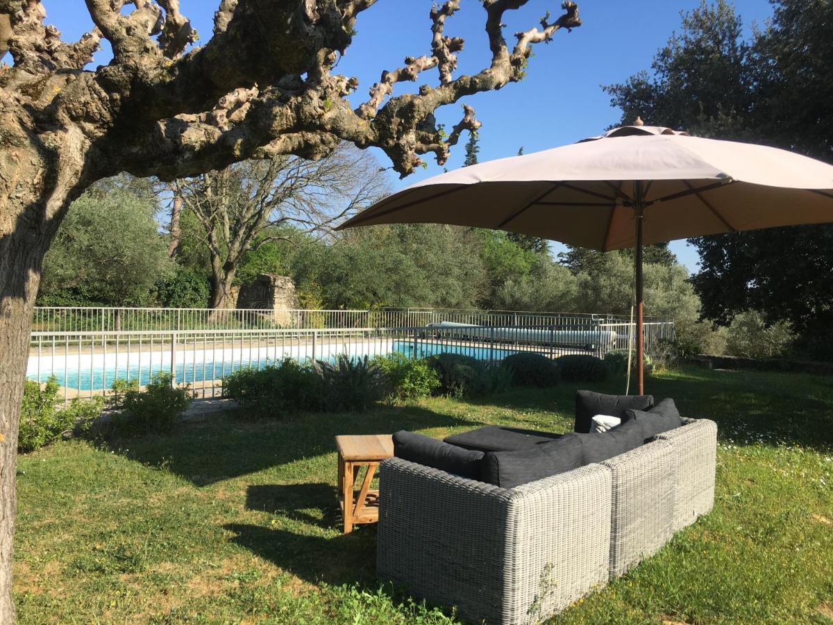Les Olivettes Le Mazet Bed & Breakfast Uzès Exterior foto
