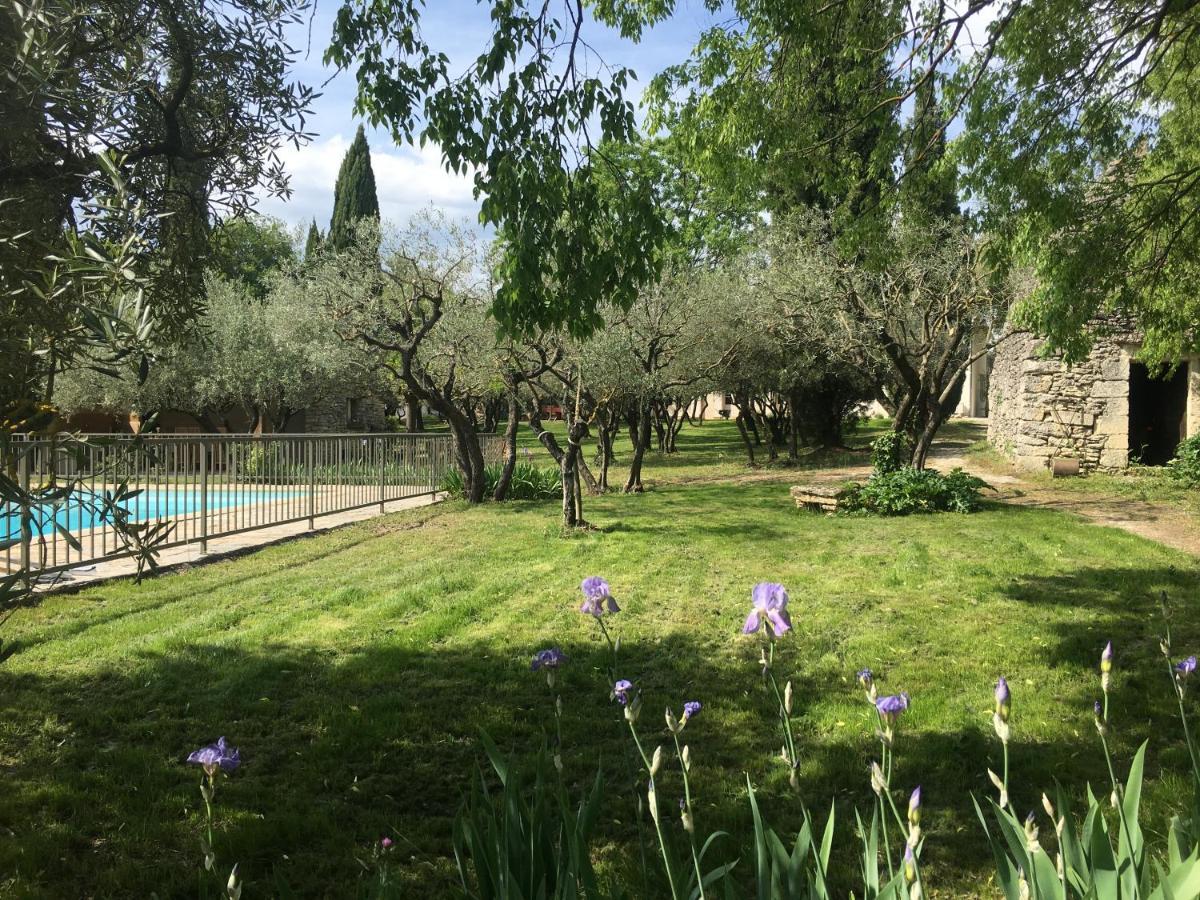 Les Olivettes Le Mazet Bed & Breakfast Uzès Exterior foto